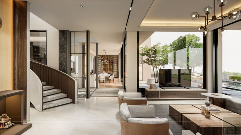 Thiết kế nội thất villa Bình Dương 1500m2 Ms. Nhi