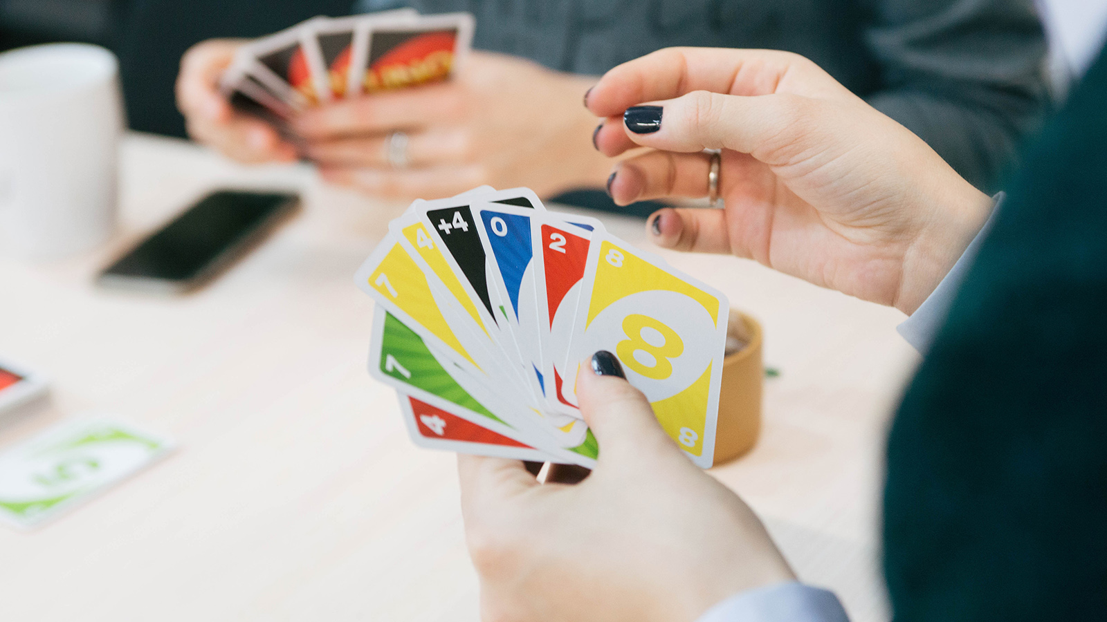 Moscow,,Russia,November,24th,2017,-,Uno,Cards,In,Female
